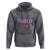 80s Hoodie Totally Rad Neon Vaporware Triangle - Wonder Print Shop