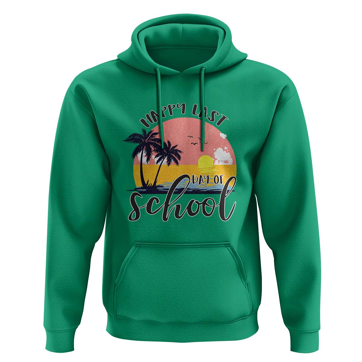 Graduation Hoodie Happy Last Day Of School Teacher Student Summer Vacation - Wonder Print Shop