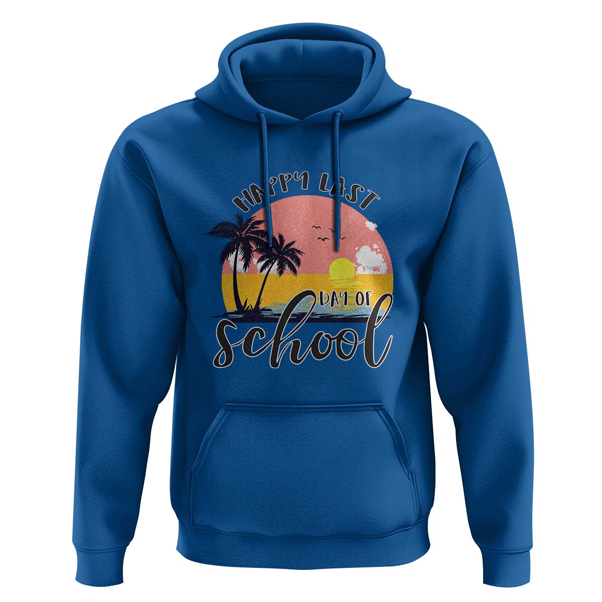 Graduation Hoodie Happy Last Day Of School Teacher Student Summer Vacation - Wonder Print Shop