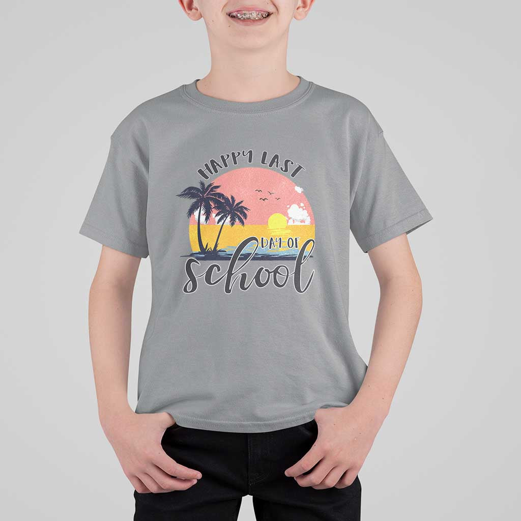 Graduation T Shirt For Kid Happy Last Day Of School Teacher Student Summer Vacation - Wonder Print Shop