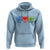 Peace Love Veggies Hoodie Vegetables Themed Funny Vegan Food - Wonder Print Shop