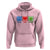 Peace Love Veggies Hoodie Vegetables Themed Funny Vegan Food - Wonder Print Shop