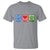 Peace Love Veggies T Shirt Vegetables Themed Funny Vegan Food - Wonder Print Shop