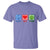 Peace Love Veggies T Shirt Vegetables Themed Funny Vegan Food - Wonder Print Shop