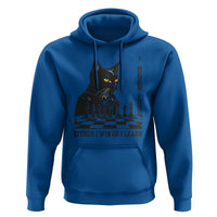 Chess Lover Hoodie I Never Lose Either I Win Or I Learn Elegant Cool Cat - Wonder Print Shop
