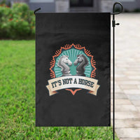 Funny Chess Lover Garden Flag It's Not A Horse Knight Horse