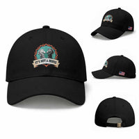 Funny Chess Lover Baseball Cap It's Not A Horse Knight Horse