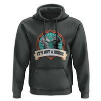 Funny Chess Lover Hoodie It's Not A Horse Knight Horse - Wonder Print Shop