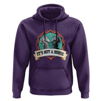 Funny Chess Lover Hoodie It's Not A Horse Knight Horse - Wonder Print Shop