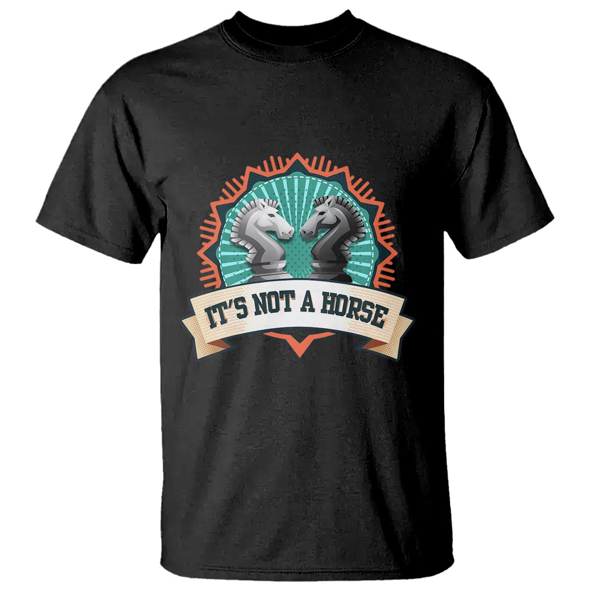 Funny Chess Lover T Shirt It's Not A Horse Knight Horse - Wonder Print Shop