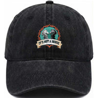 Funny Chess Lover Washed Cotton Baseball Cap It's Not A Horse Knight Horse