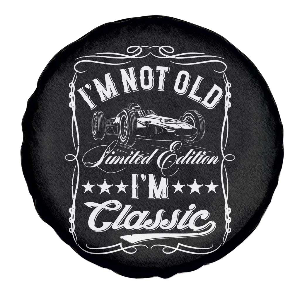 Funny Racing Formula Car I Am Not Old I Am Classic Spare Tire Cover Fathers Day - Wonder Print Shop