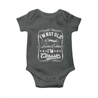 Funny Racing Formula Car I Am Not Old I Am Classic Baby Onesie Fathers Day - Wonder Print Shop