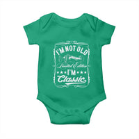 Funny Racing Formula Car I Am Not Old I Am Classic Baby Onesie Fathers Day - Wonder Print Shop