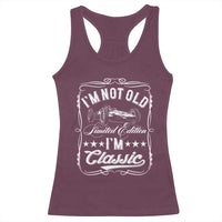 Funny Racing Formula Car I Am Not Old I Am Classic Racerback Tank Top Fathers Day - Wonder Print Shop