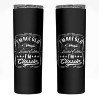 Funny Racing Formula Car I Am Not Old I Am Classic Skinny Tumbler Fathers Day - Wonder Print Shop