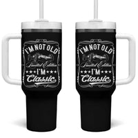 Funny Racing Formula Car I Am Not Old I Am Classic Tumbler With Handle Fathers Day - Wonder Print Shop