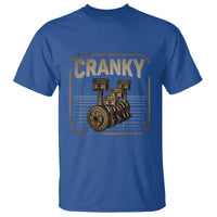 Funny Cranky Car Engine Crankshaft Cars Lover Mechanics T Shirt Fathers Day - Wonder Print Shop