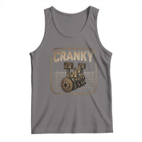 Funny Cranky Car Engine Crankshaft Cars Lover Mechanics Tank Top Fathers Day - Wonder Print Shop