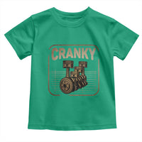 Funny Cranky Car Engine Crankshaft Cars Lover Mechanics Toddler T Shirt Fathers Day - Wonder Print Shop