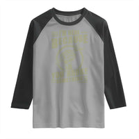 Funny I Am Here Because You Broke Something Raglan Shirt Mechanic Handyman - Wonder Print Shop