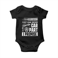 Funny Car Mechanic Just One More Car Part I Promise Baby Onesie Car Lover Gag - Wonder Print Shop