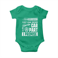 Funny Car Mechanic Just One More Car Part I Promise Baby Onesie Car Lover Gag - Wonder Print Shop