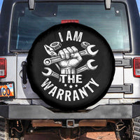 Funny I Am The Warranty Mechanic Spare Tire Cover Race Car Parts - Wonder Print Shop