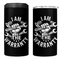 Funny I Am The Warranty Mechanic 4 in 1 Can Cooler Tumbler Race Car Parts - Wonder Print Shop