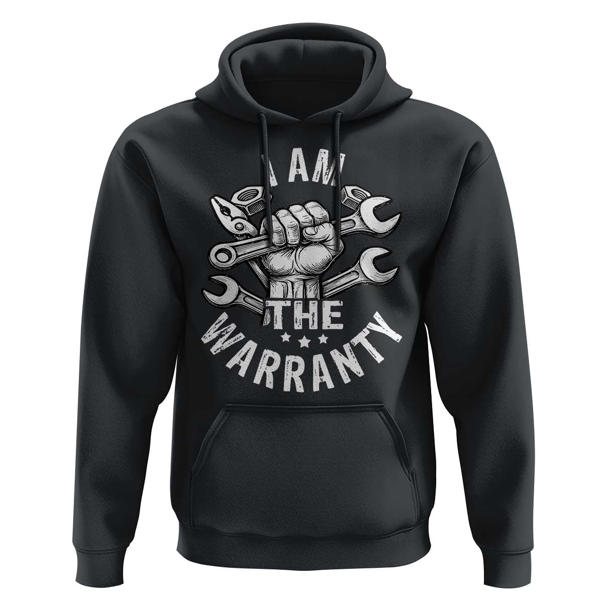 Funny I Am The Warranty Mechanic Hoodie Race Car Parts - Wonder Print Shop