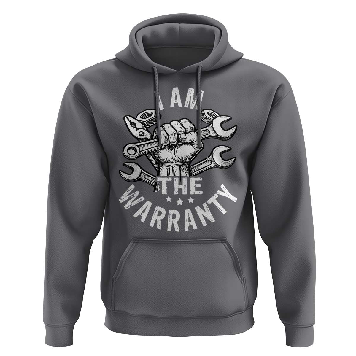Funny I Am The Warranty Mechanic Hoodie Race Car Parts - Wonder Print Shop