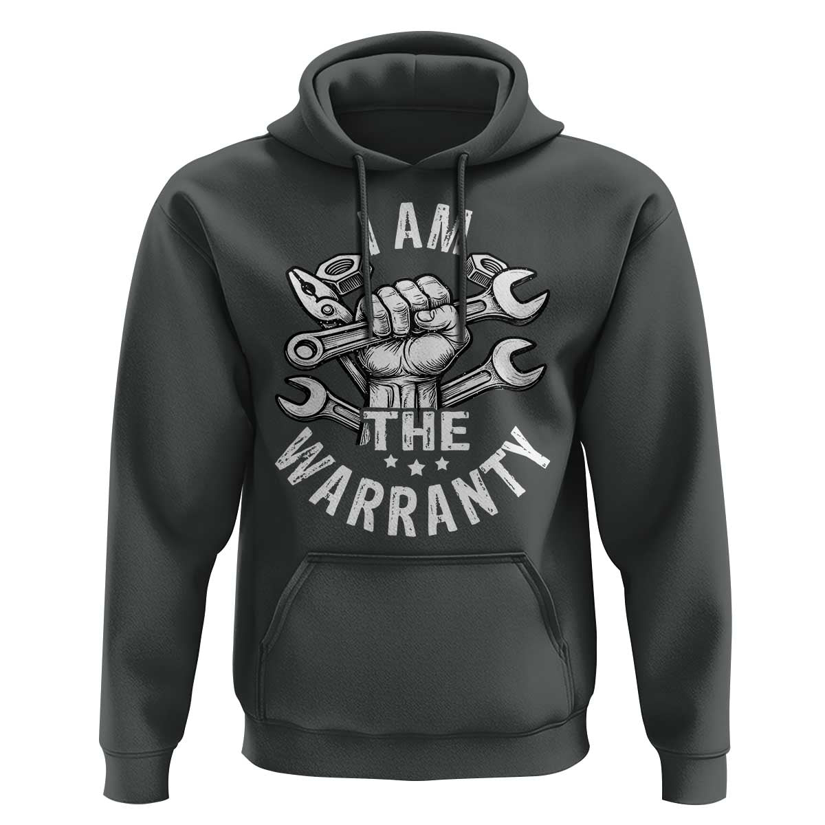 Funny I Am The Warranty Mechanic Hoodie Race Car Parts - Wonder Print Shop