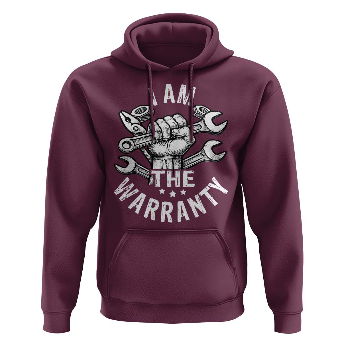 Funny I Am The Warranty Mechanic Hoodie Race Car Parts - Wonder Print Shop