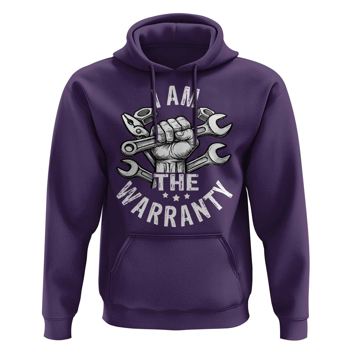 Funny I Am The Warranty Mechanic Hoodie Race Car Parts - Wonder Print Shop