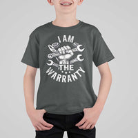 Funny I Am The Warranty Mechanic T Shirt For Kid Race Car Parts - Wonder Print Shop