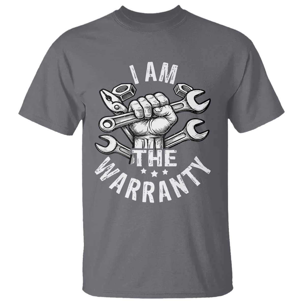 Funny I Am The Warranty Mechanic T Shirt Race Car Parts - Wonder Print Shop