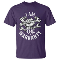 Funny I Am The Warranty Mechanic T Shirt Race Car Parts - Wonder Print Shop