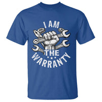 Funny I Am The Warranty Mechanic T Shirt Race Car Parts - Wonder Print Shop