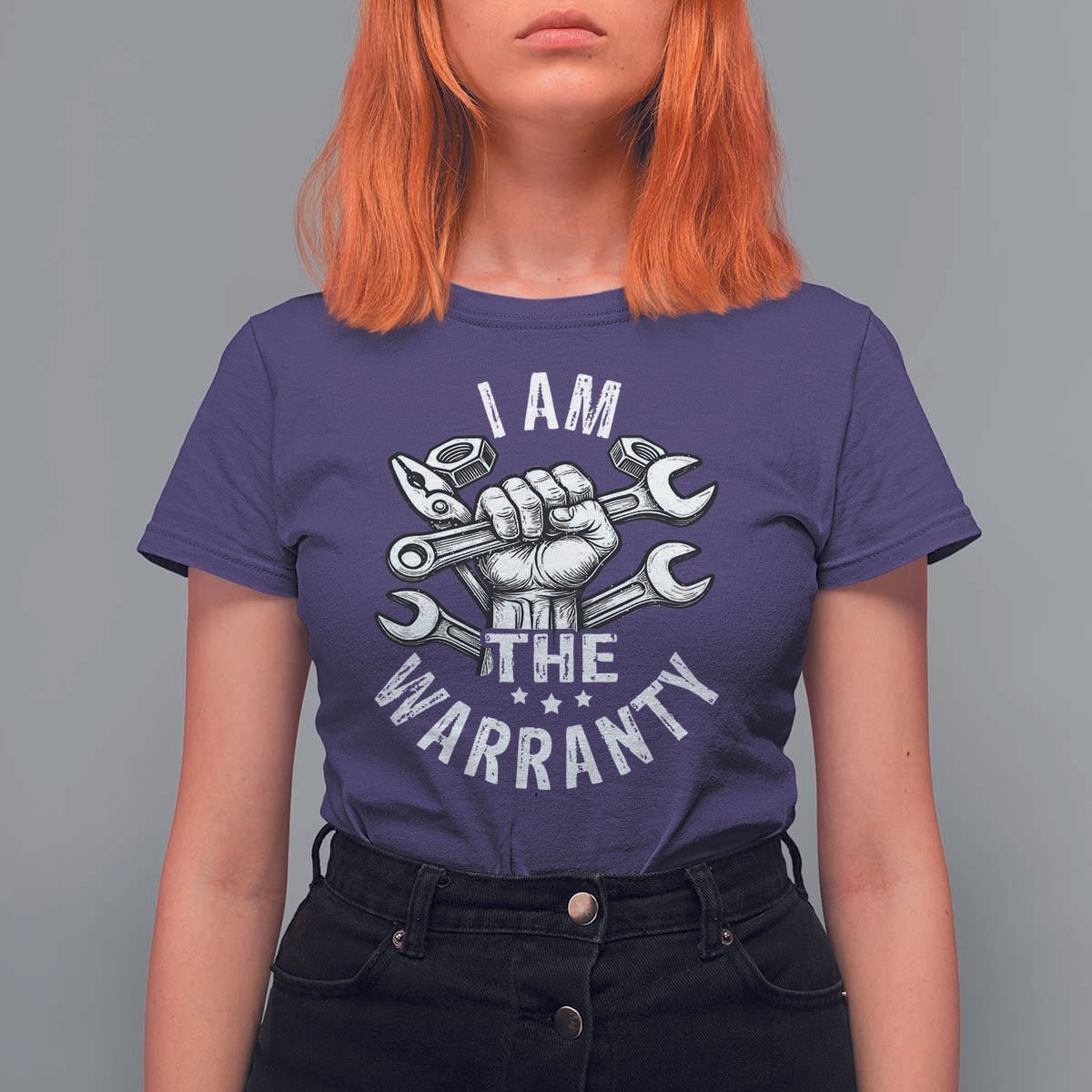 Funny I Am The Warranty Mechanic T Shirt For Women Race Car Parts - Wonder Print Shop
