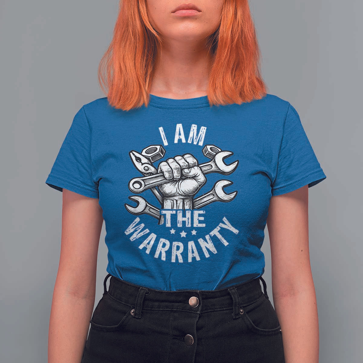 Funny I Am The Warranty Mechanic T Shirt For Women Race Car Parts - Wonder Print Shop