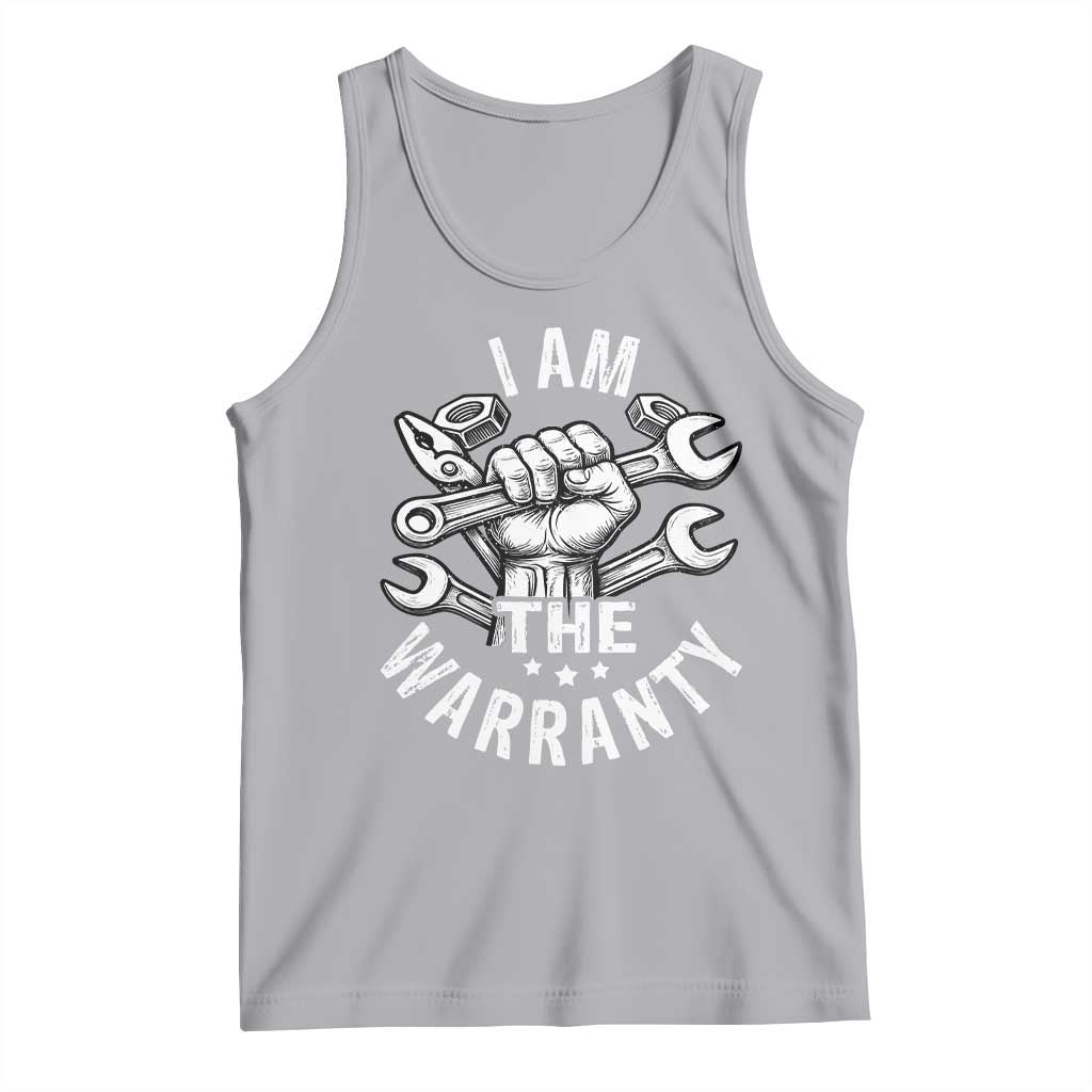 Funny I Am The Warranty Mechanic Tank Top Race Car Parts - Wonder Print Shop