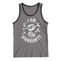 Funny I Am The Warranty Mechanic Tank Top Race Car Parts - Wonder Print Shop