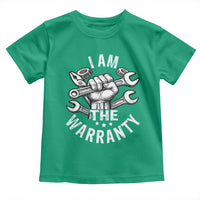 Funny I Am The Warranty Mechanic Toddler T Shirt Race Car Parts - Wonder Print Shop