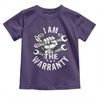 Funny I Am The Warranty Mechanic Toddler T Shirt Race Car Parts - Wonder Print Shop
