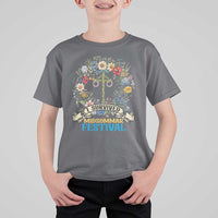 Funny I Survived Midsommar Festival T Shirt For Kid Sweden Summer Festival Maypole