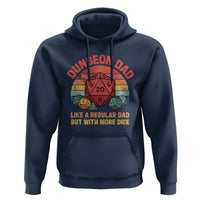 Dungeon Dad Like A Regular Dad But With More Dice Hoodie RPG Father Gamer