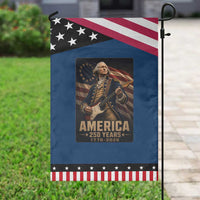 George Washington Playing Guitar USA 250th Anniversary Vintage 4th of July Patriotic Garden Flag