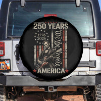 Abraham Lincoln Playing Guitar 4th July 250 Years America Spare Tire Cover