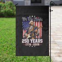 George Washington Playing Guitar 250th Anniversary USA Garden Flag We The People 250 Years 1776 2026
