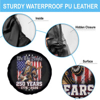 George Washington Playing Guitar 250th Anniversary USA Spare Tire Cover We The People 250 Years 1776 2026